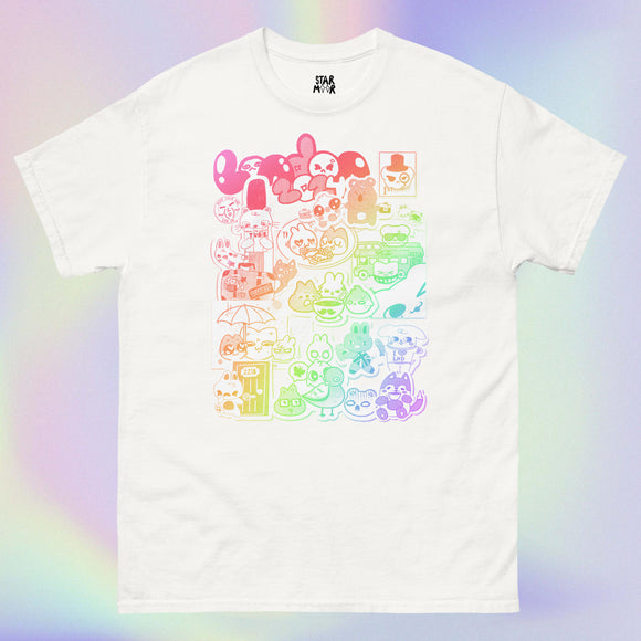 LDN tee ✩ // skittles version