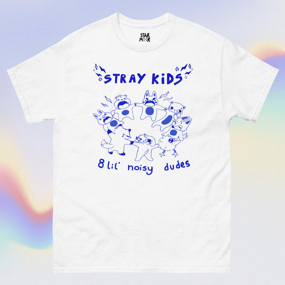 ♪♩-8 Noisy Dudes T-Shirt-♩♪